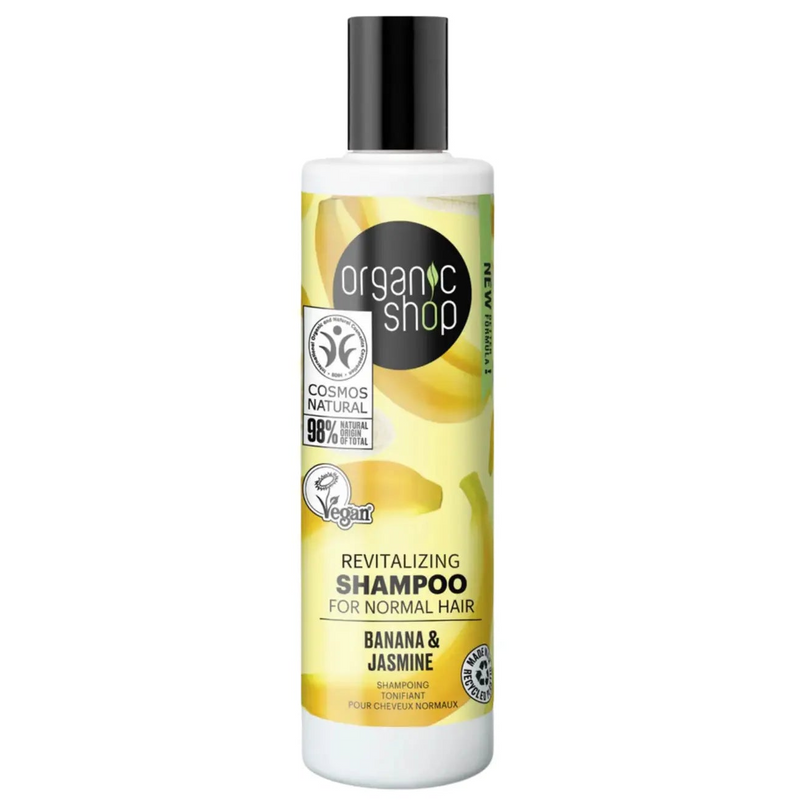 Organic Shop Refilling Shampoo Banana And Jasmine