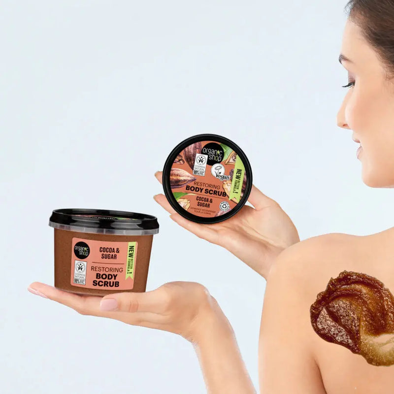 Organic Shop Restoring Body Scrub Cocoa