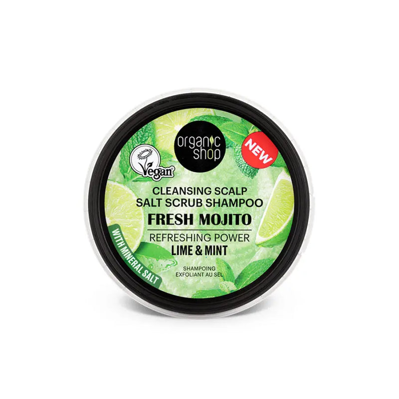 Organic Shop Salt Scrub Shampoo Fresh Mojito