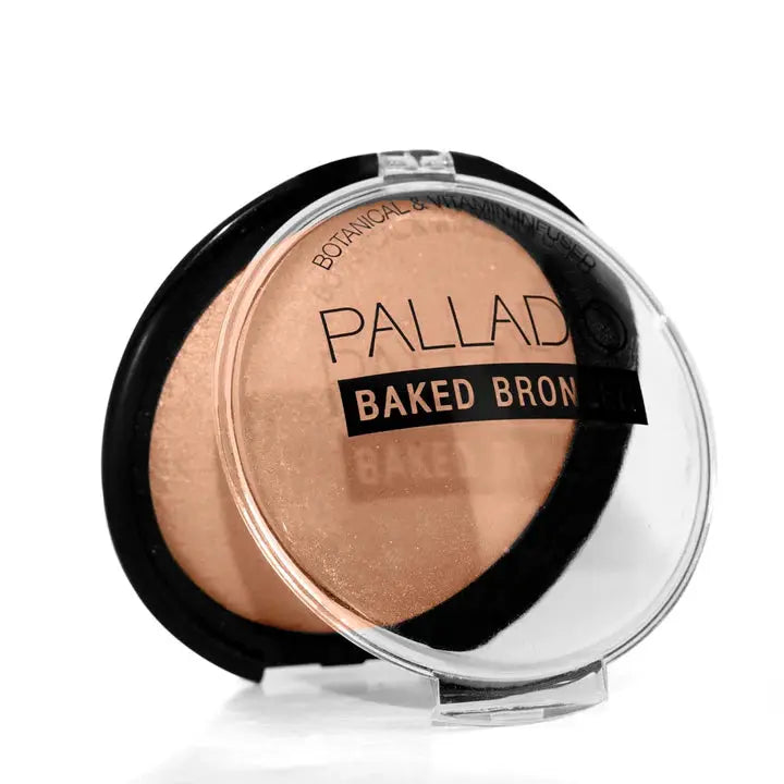 Palladio Beauty Baked Bronzer Pacific Tan, gebakken bronzer voor een sunkissed glow, foto 5 van 5