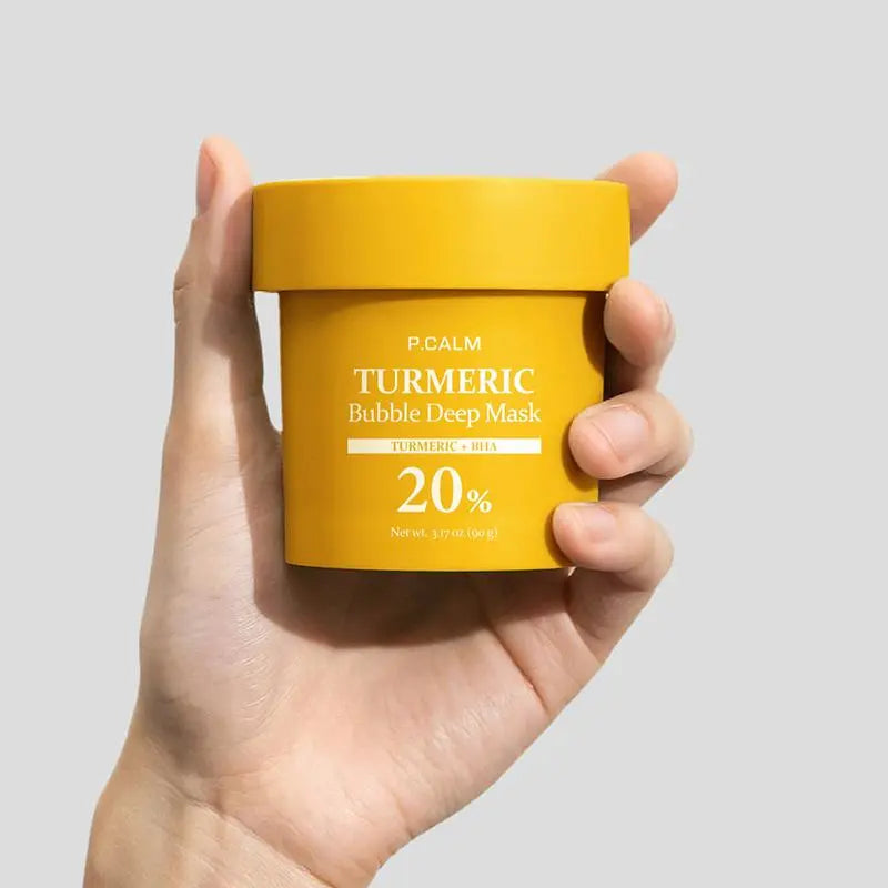 P.Calm Turmeric Bubble Deep Mask