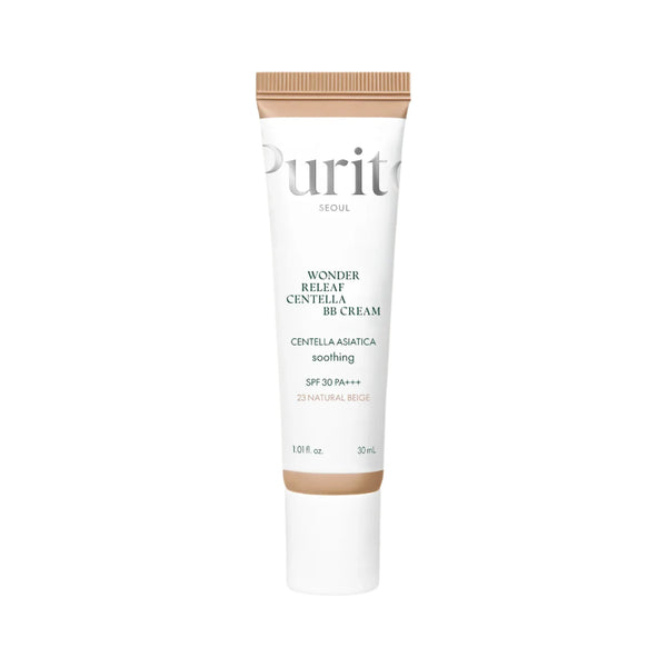 Purito Wonder Releaf Centella BB Cream #23 Natural Beige, foundation voor een natuurlijke dekking