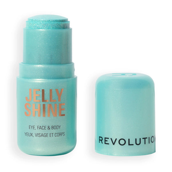 Revolution Jelly Shine Eye, Face & Body Highlight Stick Mermaid Green