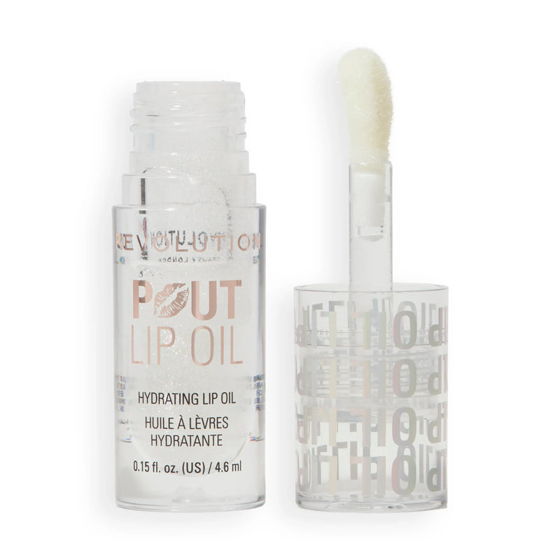 Revolution Pout Lip Oil Holographic Shimmer