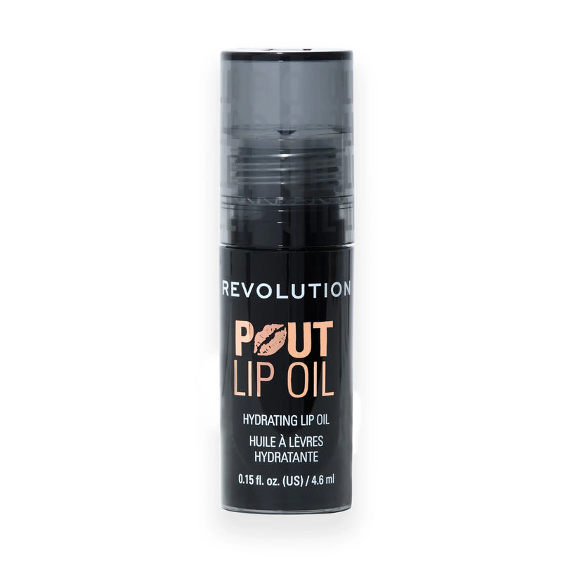 Revolution Pout Lip Oil Midnight Black