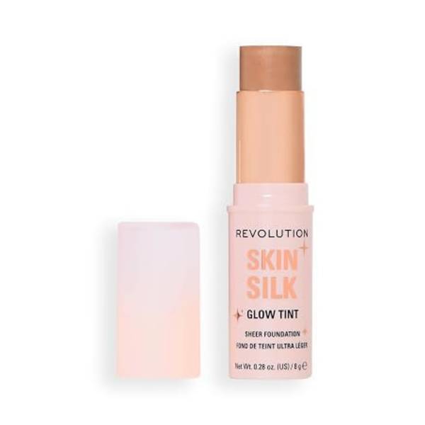 Revolution Skin Silk Glow Tint Sheer Foundation Stick, foundationstick voor een natuurlijke glow