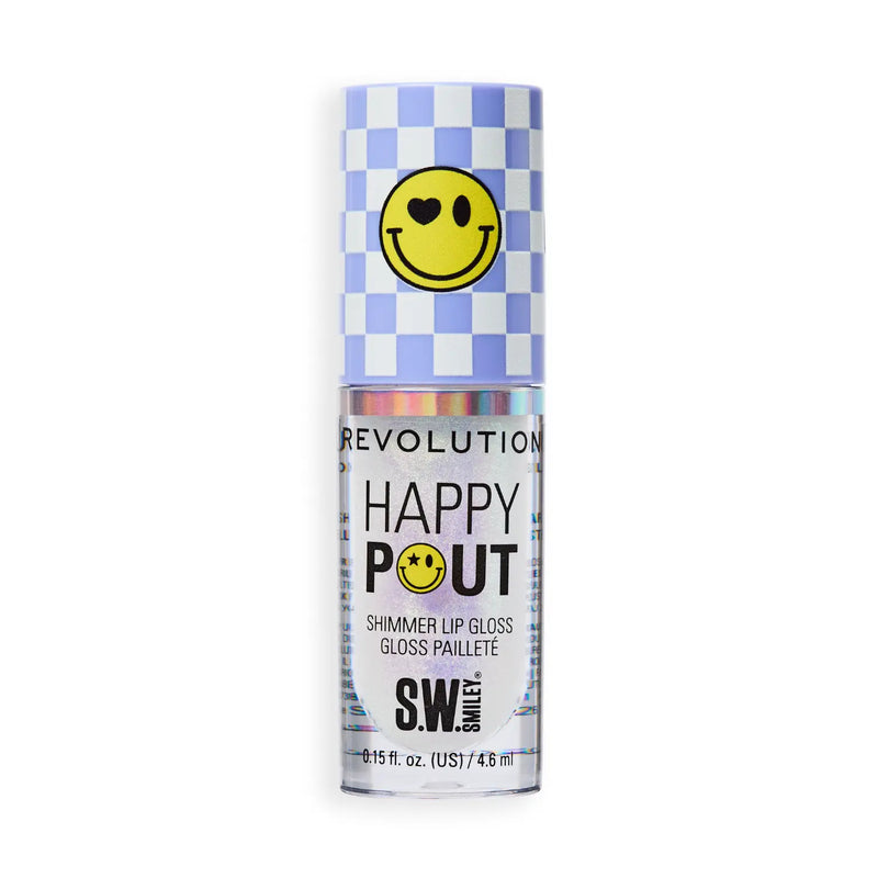 Revolution x S.W.Smiley Happy Pout Lip Gloss Stellar Shine, holografische lipgloss