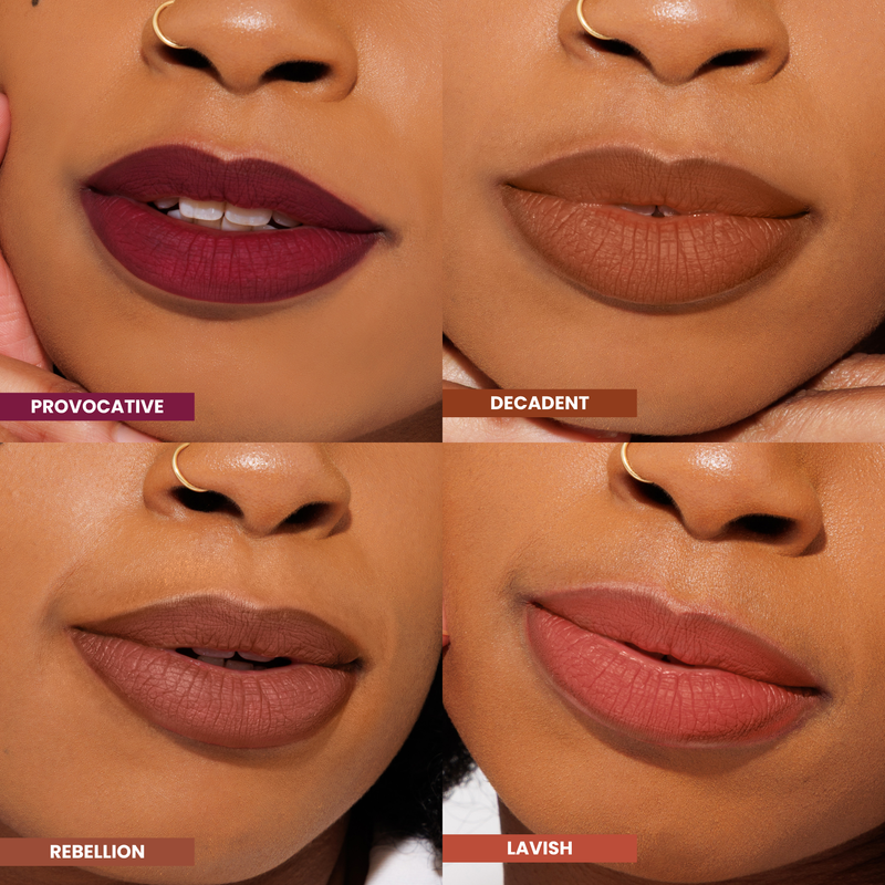 Rude Cosmetics Roaring 20's Matte Lipstick Dazzle, langhoudende matte lipstick, foto 6 van 6
