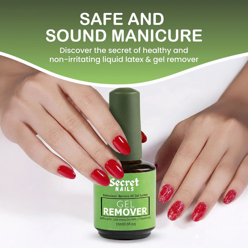 Secret Nails Gel Remover, acetonvrije gellak remover, foto 7 van 7