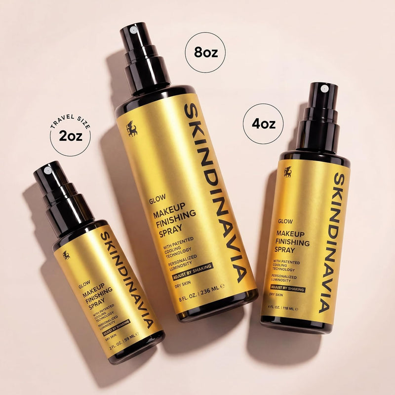 Skindinavia Glow Makeup Finishing Spray 118 ml.