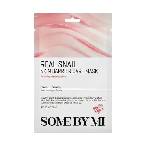 Some By Mi Real Snail Skin Barrier Care Mask