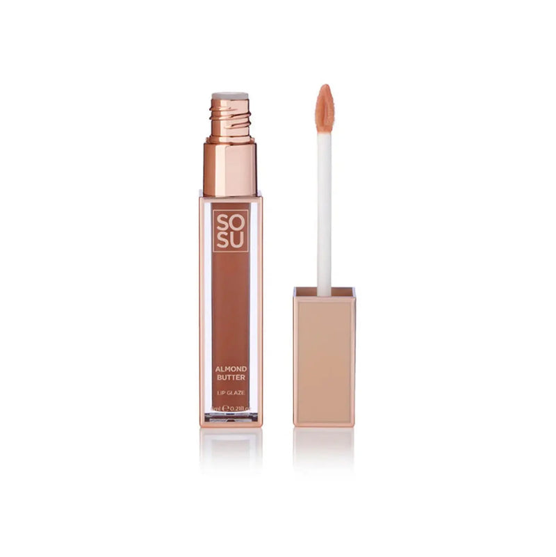 Sosu Cosmetics Satin Lip Glaze Almond Butter
