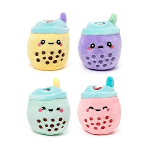 Mystery Foodiemals Bubble Tea Plush Squishy with Orbeez