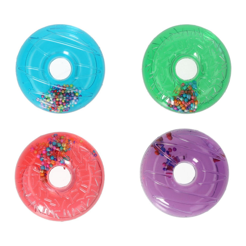 Mystery Glitter Filled Donut Squishy van Boozyshop, mystery squishy, uitvoering is een verrassing