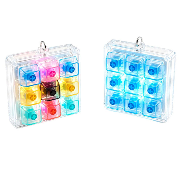 Mystery Keyboard Keychain ASMR with LED van Boozyshop, sleutelhanger in de vorm van een mini-keyboard