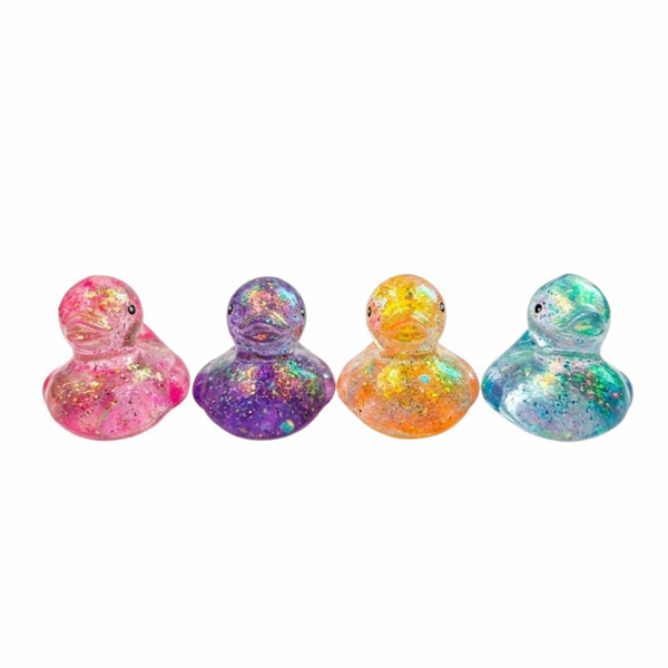 Mystery Sugar Duck Squishy van Boozyshop, jelly squishy met glitter