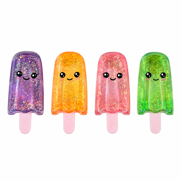 Sugar Ice Cream Squishy van Boozyshop, jelly squishy met glitter
