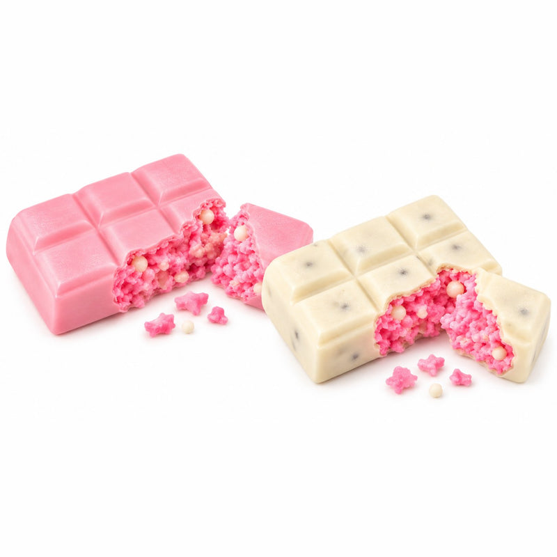 Wax Cracking Mystery Chocolate Bar Squishy, squishy in de vorm van een chocoladereep