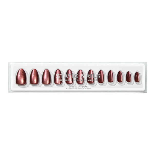 Static Nails Reusable Pop-On Manicure Influenced Almond