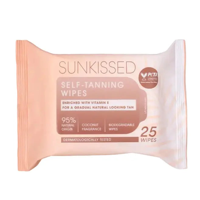 Sunkissed Self Tanning Wipes