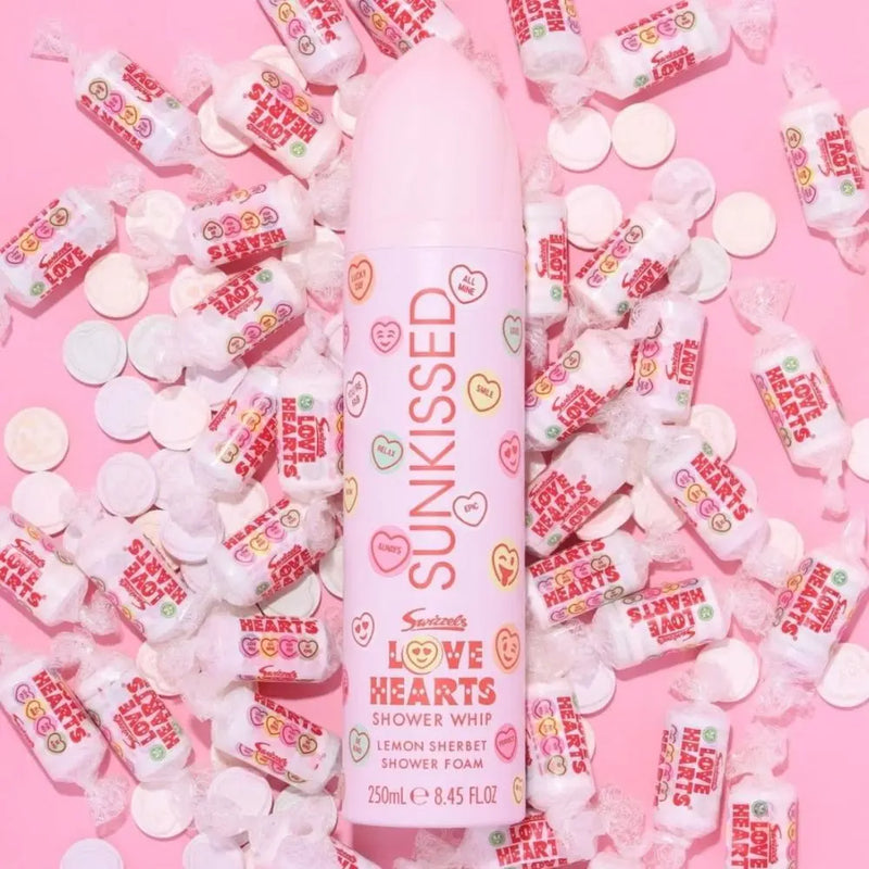 Sunkissed Shower Whip Love Hearts