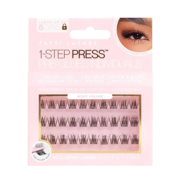 Tatti Lashes Pre-Glued Individuals Wispy Volume