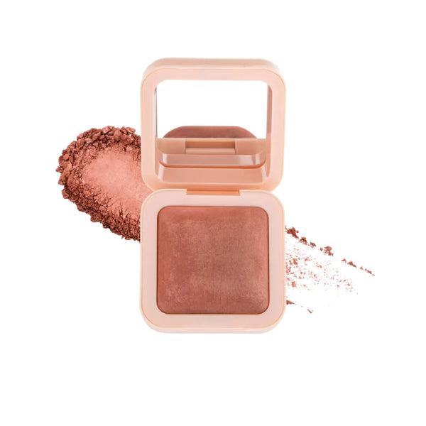 The Beauty Crop Glow Milk Powder Bronzer Santorini Sand, matte poeder bronzer voor een natuurlijke glow