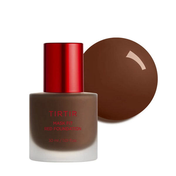 TIRTIR Mask Fit Red Foundation 49N Deep Chestnut, long-lasting foundation met hoge dekking