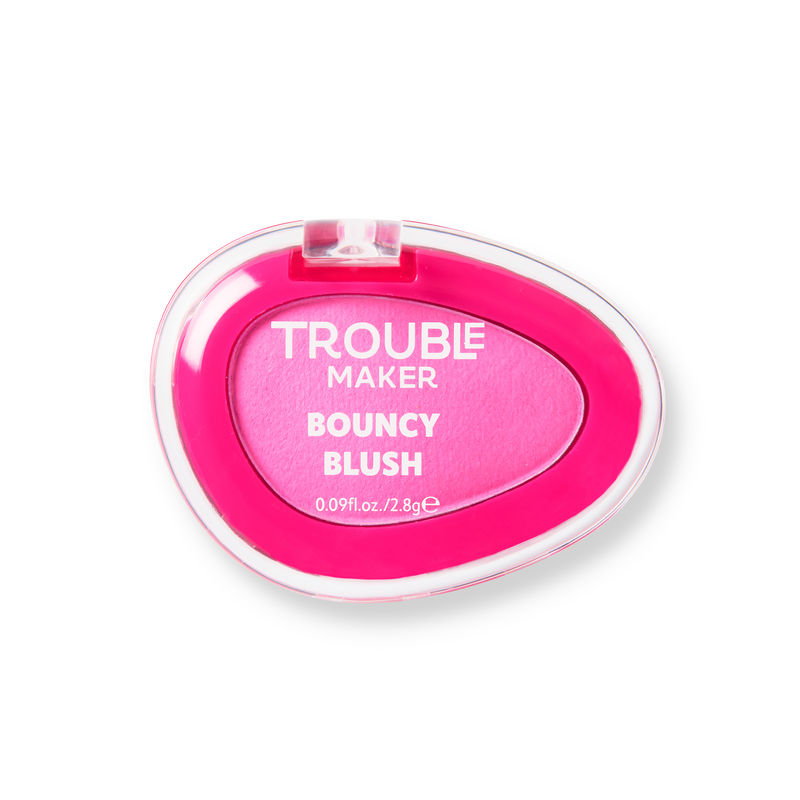 Trouble Maker Bouncy Blush Stain Bounce Hot Pink