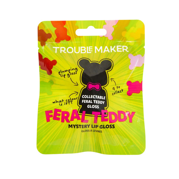 Trouble Maker Feral Teddy Mystery Plumping Lip Gloss
