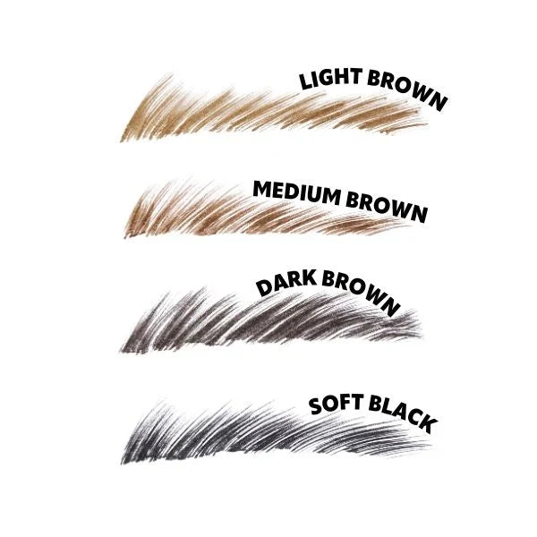 Trouble Maker Fluffer Brow Brush Natural Brow Pen Dark Brown, wenkbrauwpen voor volle en fluffy wenkbrauwen, foto 2 van 3