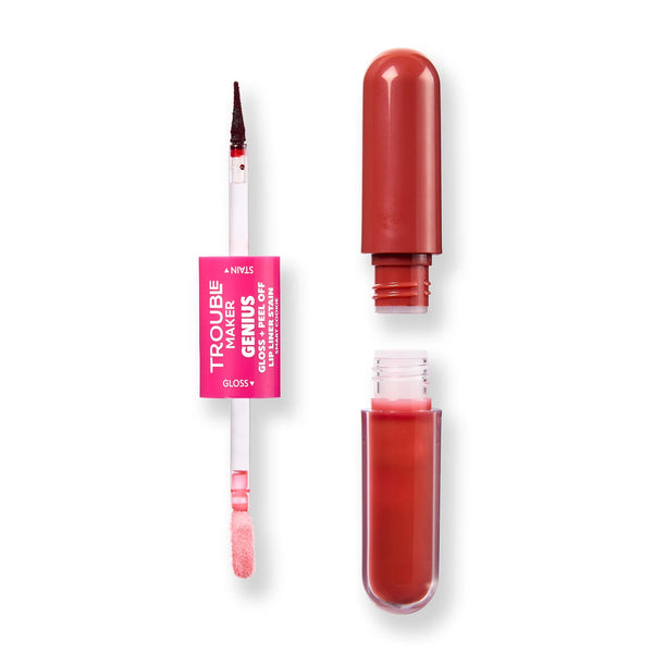 Trouble Maker Genius Peel-off Lip Liner Stain and Gloss Smart Cookie