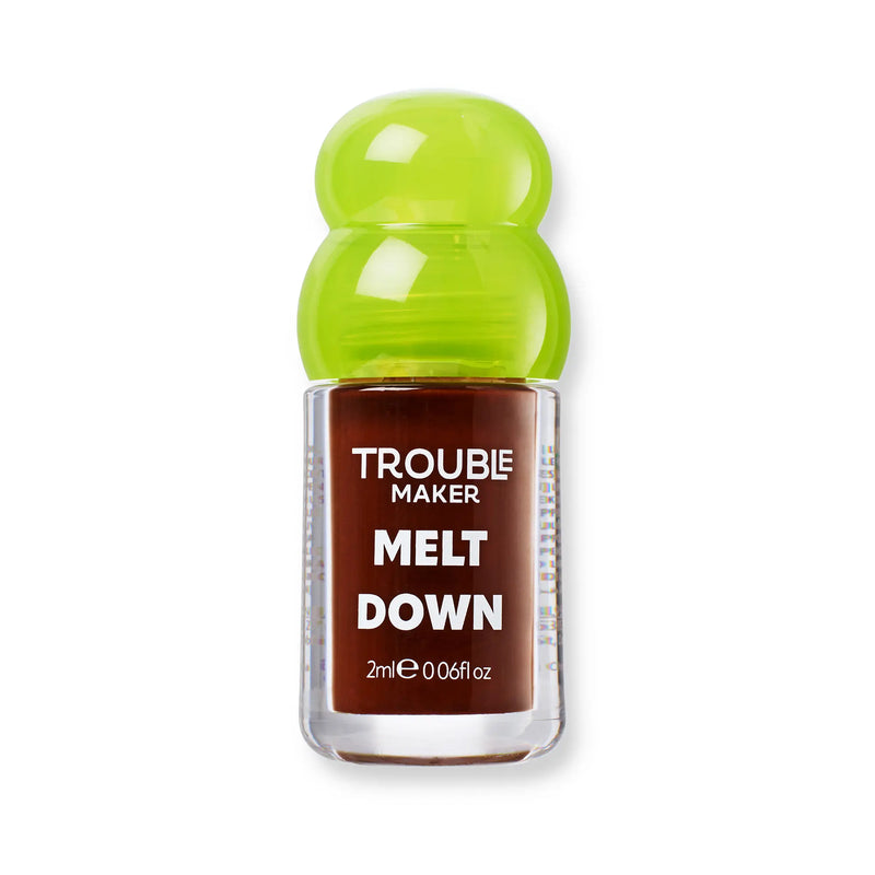 Trouble Maker Melt Down Lip Oil Snapper Brown