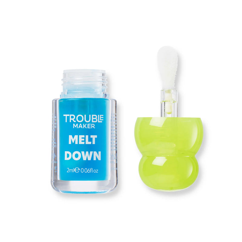 Trouble Maker Melt Down Lip Oil What a Melt Blue