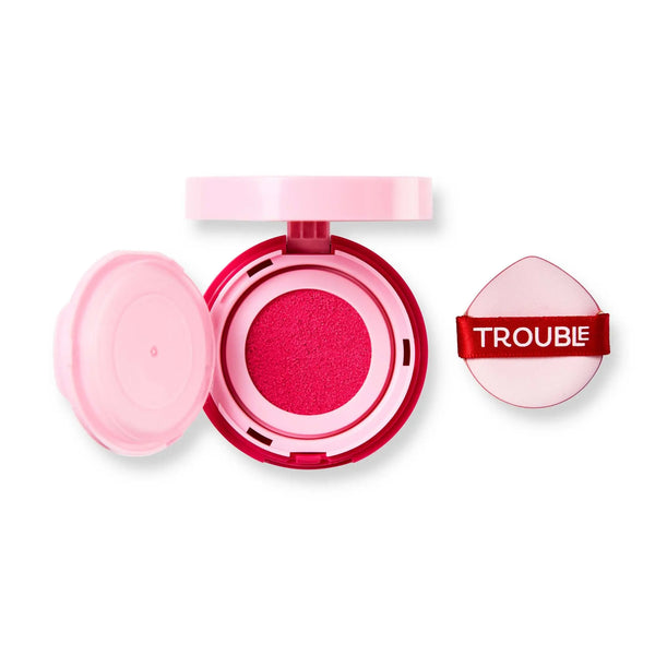 Trouble Maker Press Play Blush Cushion Non Stop Hot Pink