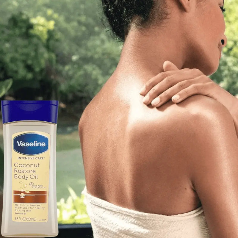 Vaseline Body Oil Gel Coconut Restore