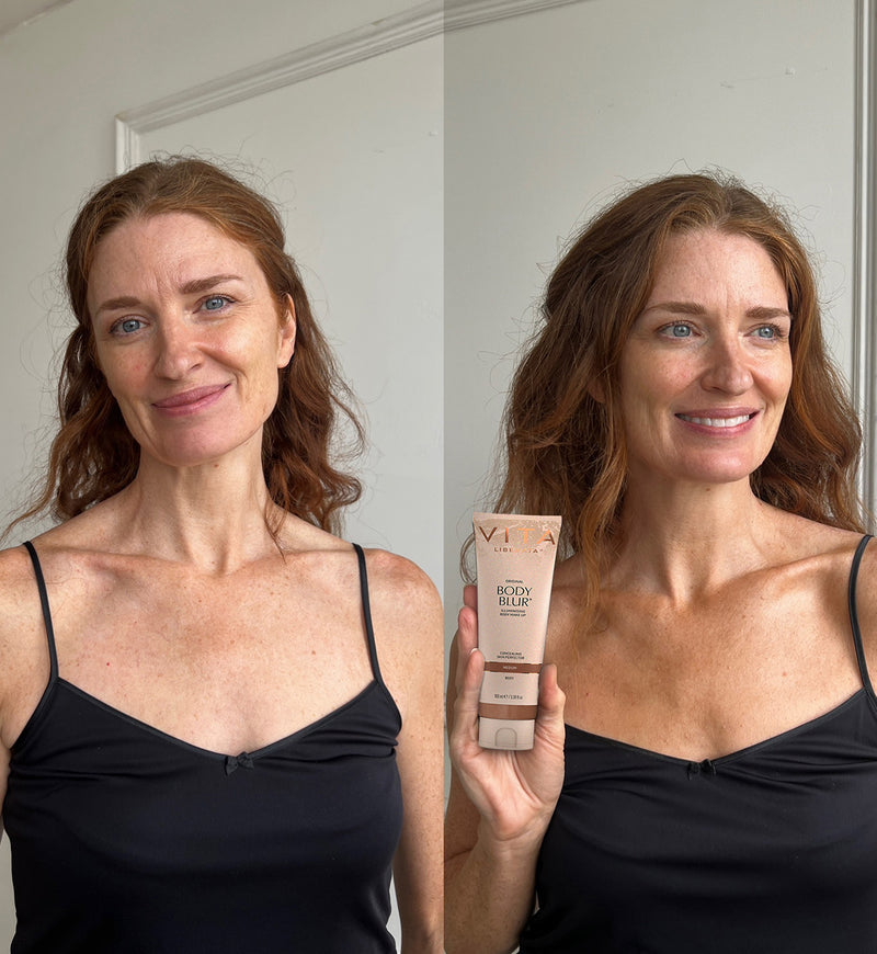 Vita Liberata Body Blur Medium, body make-up voor directe bronskleur, foto 2 van 5
