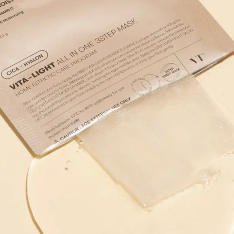VT Cosmetics Vita-light All In One 3 Step Mask