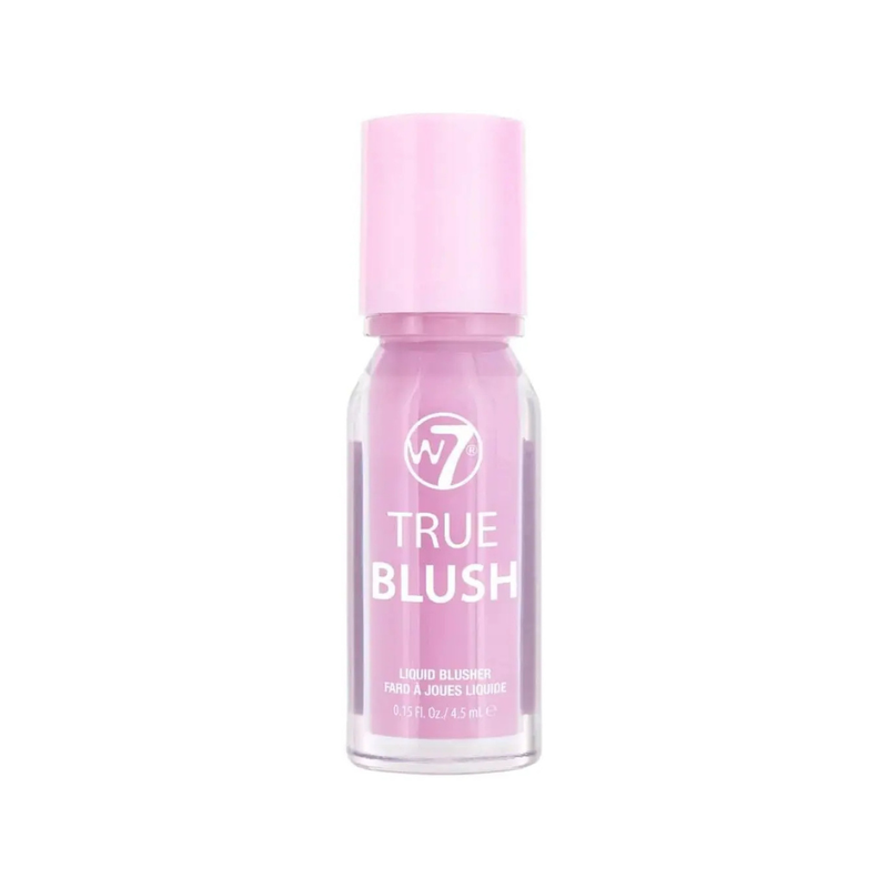 W7 Cosmetics True Blush Dewy Liquid Blusher Sugar Lilac