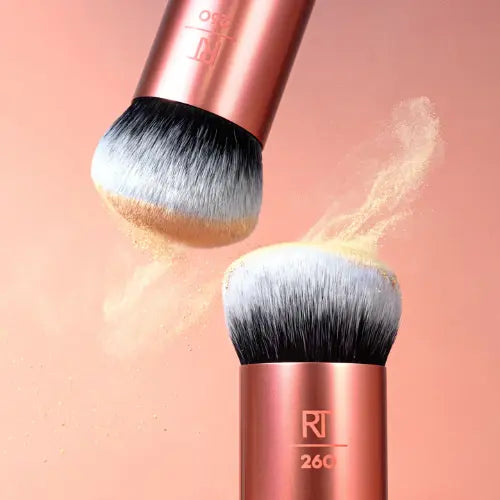 Real Techniques Bubble Blending Brush, ronde make-up kwast voor het aanbrengen en blenden van make-up.