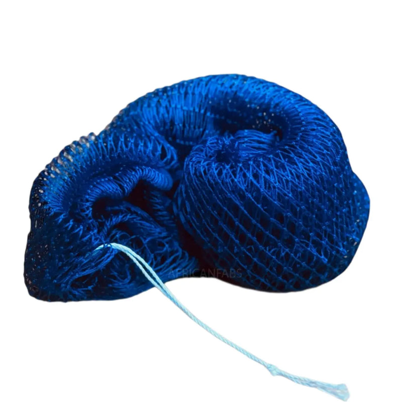 African Fabs African Net Sponge Sapo Blue