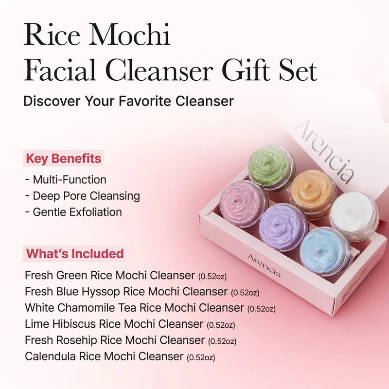 Arencia 6pcs Fresh Cleanser Discovery Kit