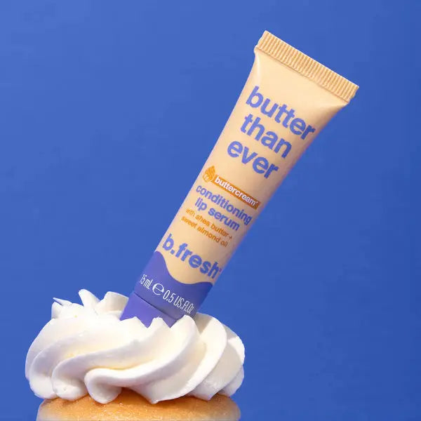 B.fresh Butter Than Ever Lip Serum, verzorgende lip oil met sheaboter en amandelolie