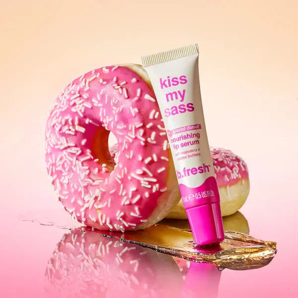 B.fresh Kiss My Sass Lip Serum, voedende lip oil met donut smaak