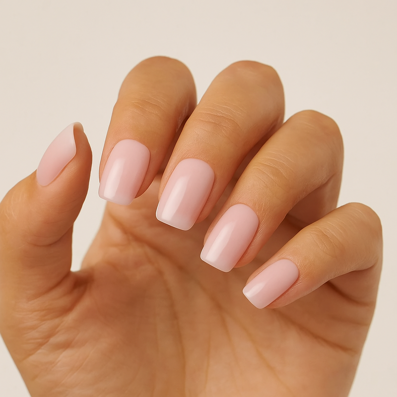 Boozyshop Press On French Nails Ombre Soft Pink