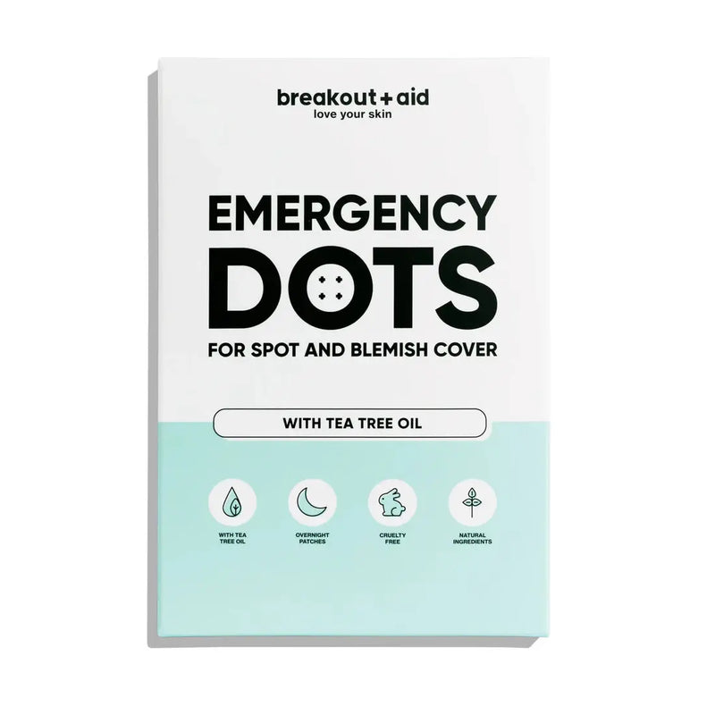 BreakoutAid Emergency Dots For Spots and Blemishes Tea Tree Oil