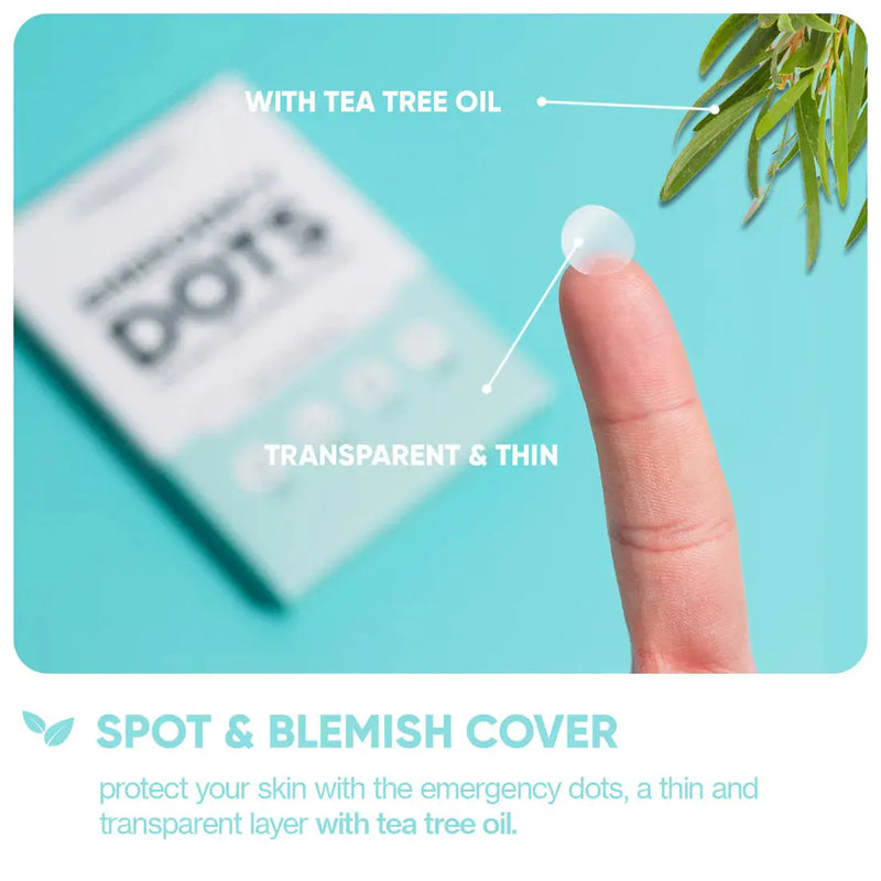 BreakoutAid Emergency Dots For Spots and Blemishes Tea Tree Oil