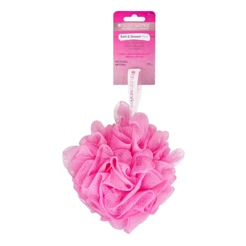 Brushworks Bath & Shower Pouf