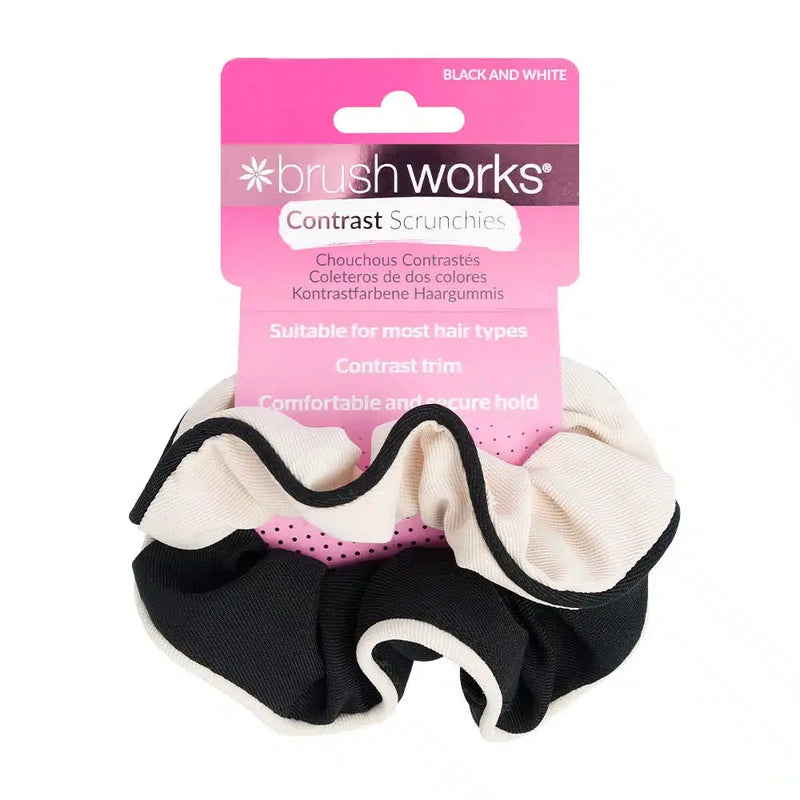 Brushworks Contrast Scrunchies Set
