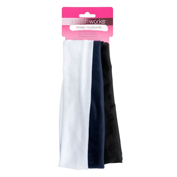 Brushworks Jersey Headbands Set